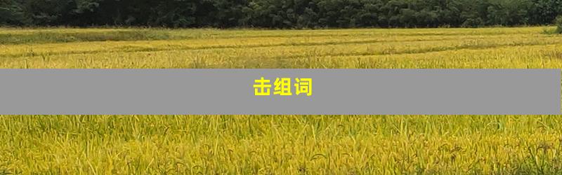 击组词
